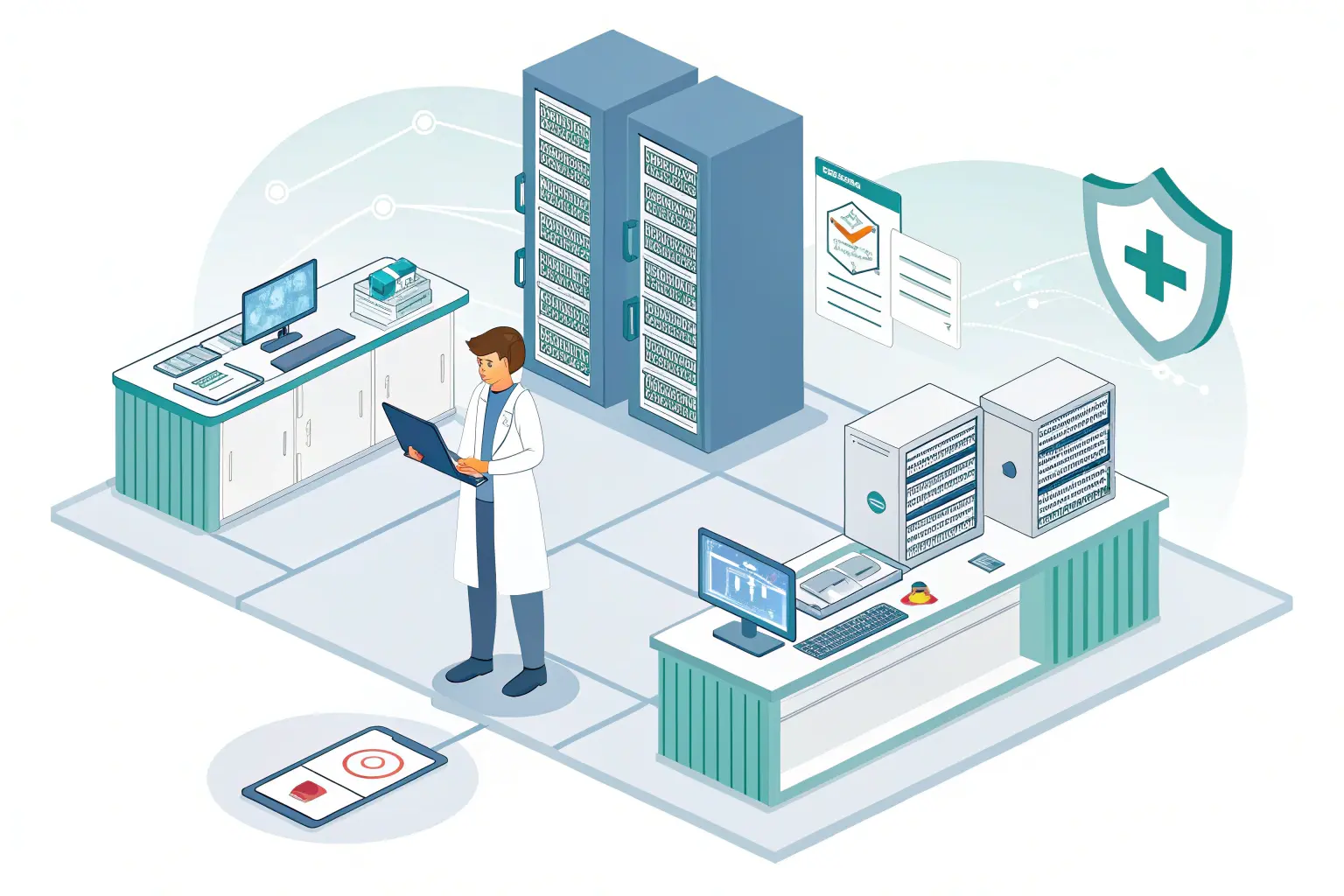 Securing Sensitive Data - IT and Security Audit for a Healthcare Organization